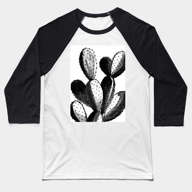 Cacti #5 Baseball T-Shirt by juliealex